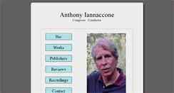 Desktop Screenshot of iannacconeworks.com